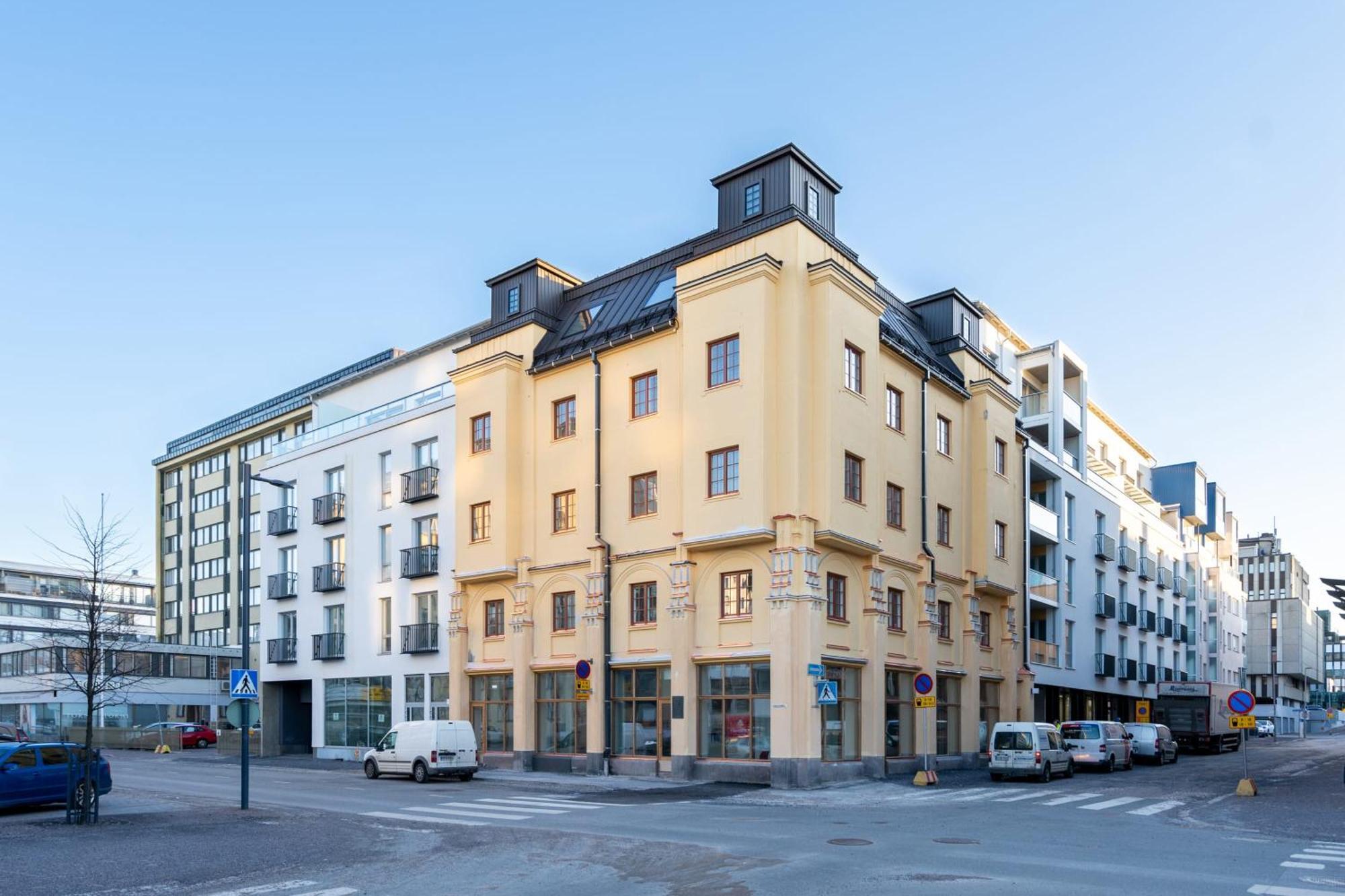 Roost Pakkahuone - 3H, Autopaikka Ja Sauna Lägenhet Uleåborg Rum bild